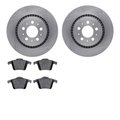 Dynamic Friction Co 6602-27167, Rotors with 5000 Euro Ceramic Brake Pads 6602-27167